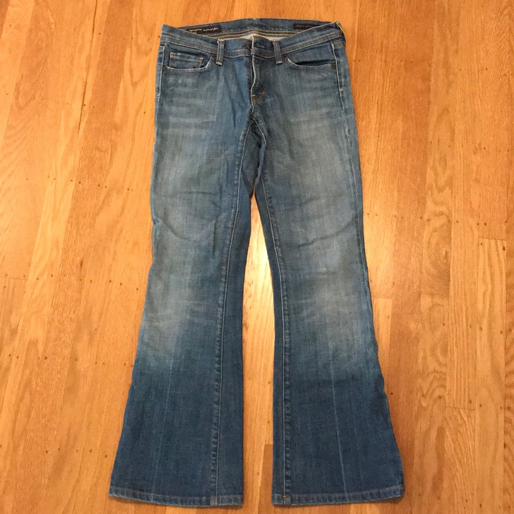 Citizens of Humanity flared denim.
